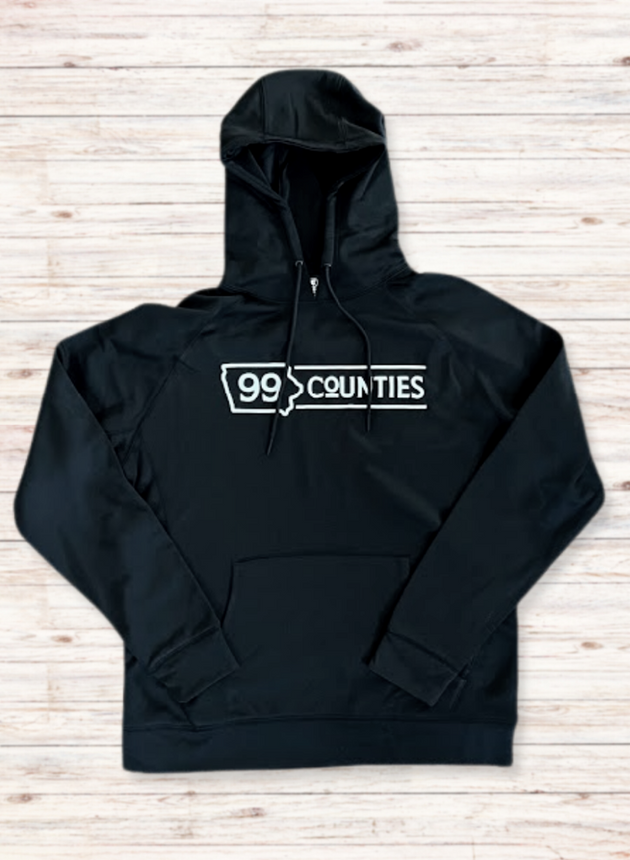 Unisex Black 99 Counties Hoodie